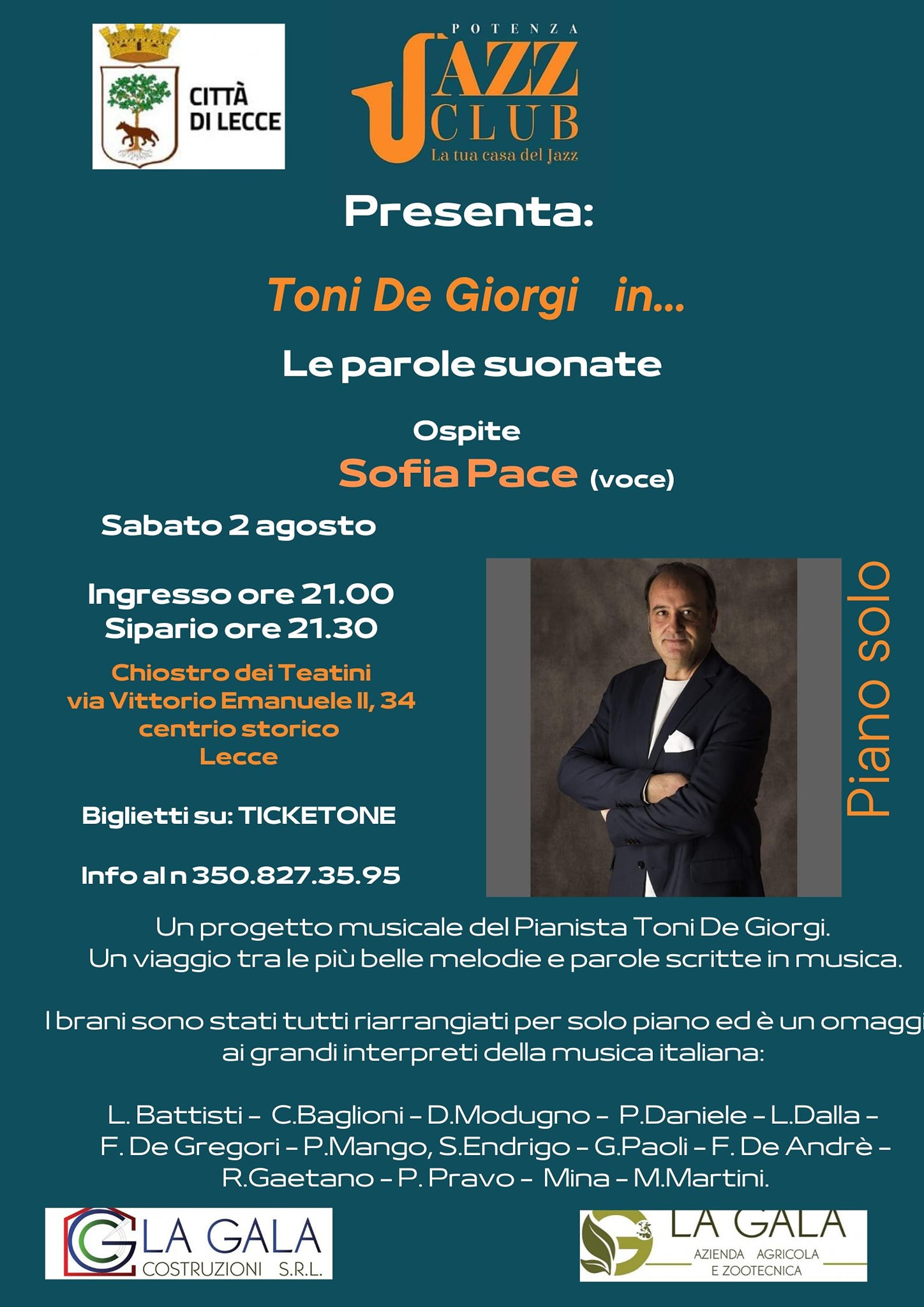 Dettagli evento