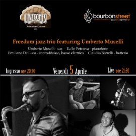 Freedom Jazz trio featuring Daniele Scannapieco