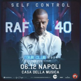 RAF - Self Control 40th anniversary tour club