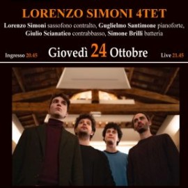 LORENZO SIMONI 4TET