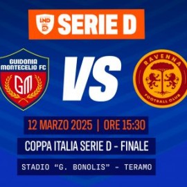 FC GUIDONIA MONTECELIO Vs SSDARL RAVENNA F.C.