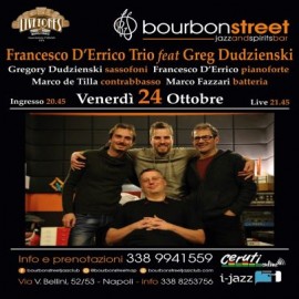Francesco D'Errico Trio - Feat Greg Dudzienski