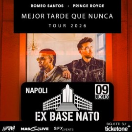 ROMEO SANTOS / PRINCE ROYCE - MEJOR TARDE QUE NUNCA TOUR 2026