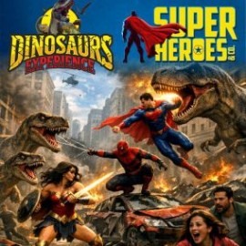 Dinosaurs Experience and Super Heroes