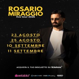 Rosario Miraggio - Live Tour 2026