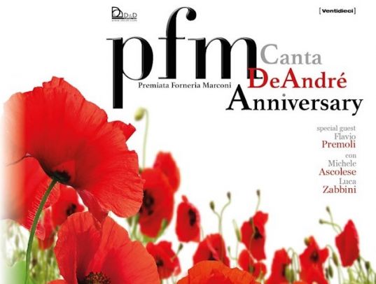 PFM Canta De André Anniversary