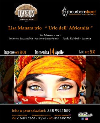 Lisa Manara trio - Urlo dell'Africanita'