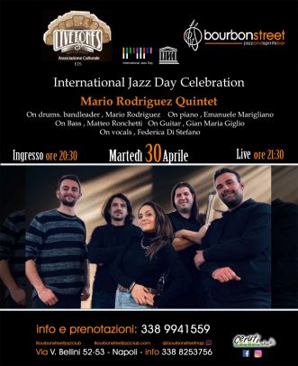 Mario Rodriguez quintet - International  Jazz Day Celebration