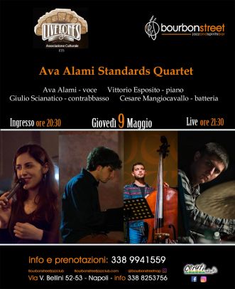 Ava Alami Standards quartet