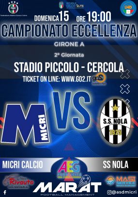 MICRI CALCIO Vs SS NOLA