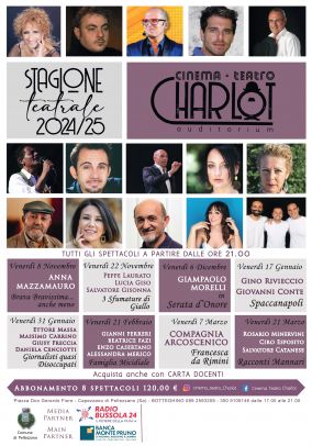 RASSEGNA TEATRO CHARLOT 2024