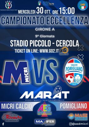 MICRI CALCIO Vs POMIGLIANO