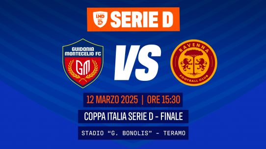 FC GUIDONIA MONTECELIO Vs SSDARL RAVENNA F.C.