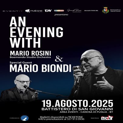 Mario Biondi - With Mario Rosini Jazz Orchestra