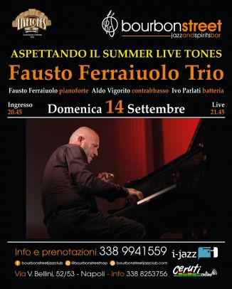 Aspettando il Summer Live Tones - Fausto Ferraiuolo Trio