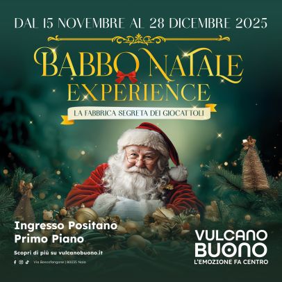 BABBO NATALE EXPERIENCE – La Fabbrica Segreta dei Giocattoli