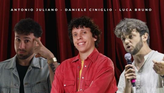 LUCA BRUNO DANIELE CINIGLIO e ANTONIO JULIANO IN ''POC''