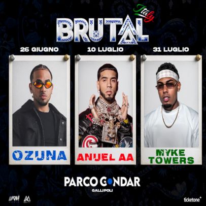 Brutal - (Ozuna - Anuel AA - Myke Towers)