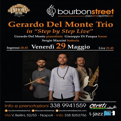 Gerardo Del Monte Trio in Step by Step Live