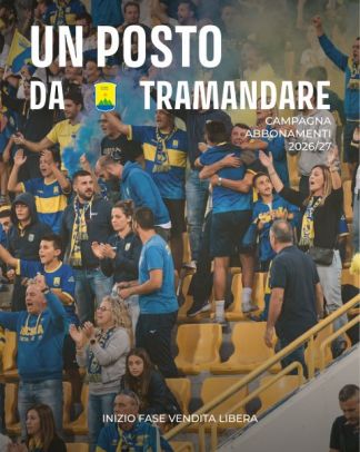 Un posto da tramandare – Campagna Abbonamenti Ischia Isola Verde 2026/27