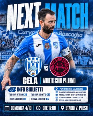 GELA CALCIO Vs ATLETICO PALERMO